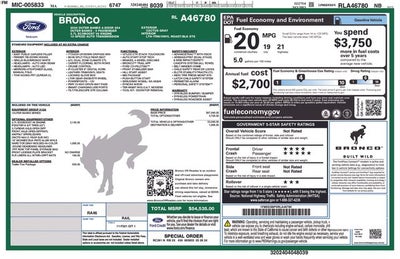 2024 Ford Bronco Outer Banks