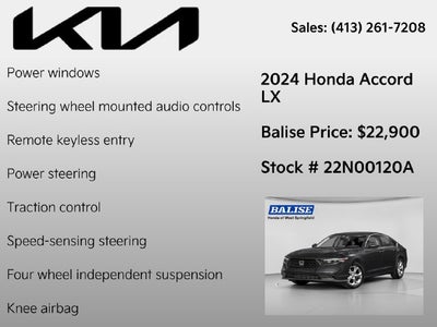 2024 Honda Accord LX