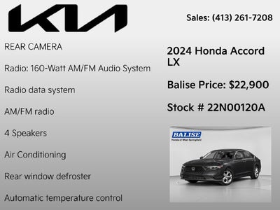 2024 Honda Accord LX
