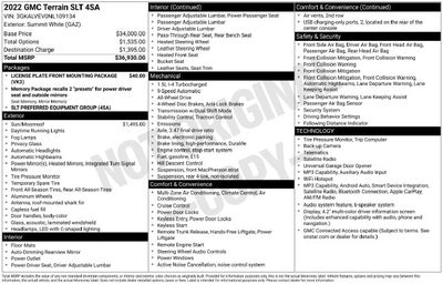 2022 GMC Terrain SLT