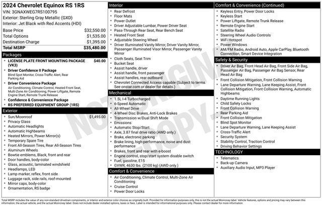 2024 Chevrolet Equinox RS