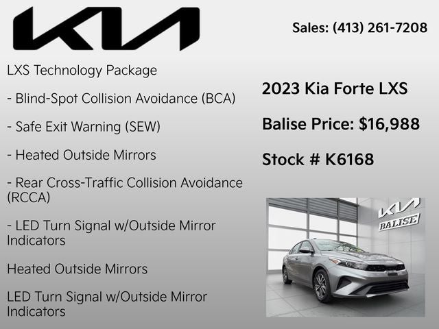 2023 Kia Forte LXS