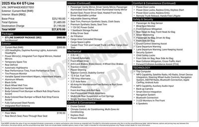 2025 Kia K4 GT-Line