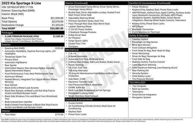 2023 Kia Sportage X-Line