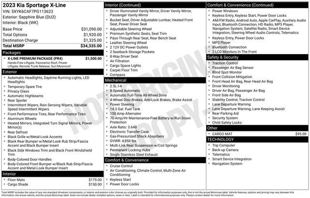 2023 Kia Sportage X-Line