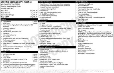 2024 Kia Sportage X-Pro Prestige