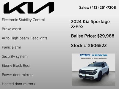 2024 Kia Sportage X-Pro AWD