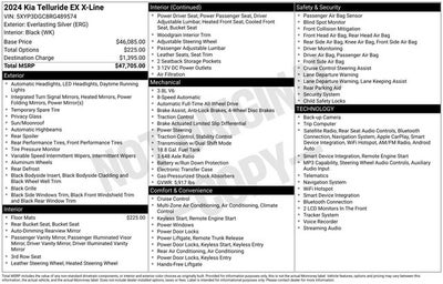 2024 Kia Telluride EX X-Line