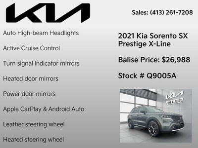 2021 Kia Sorento SX Prestige X-Line