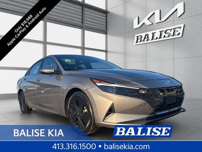 2022 Hyundai Elantra Hybrid Blue