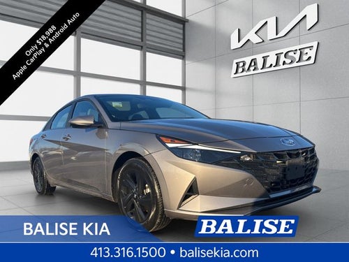 2022 Hyundai Elantra Hybrid Blue