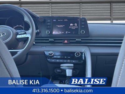 2022 Hyundai Elantra Hybrid Blue