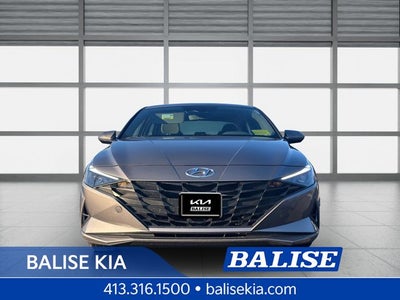 2022 Hyundai Elantra Hybrid Blue