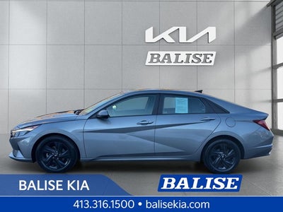 2022 Hyundai Elantra Hybrid Blue