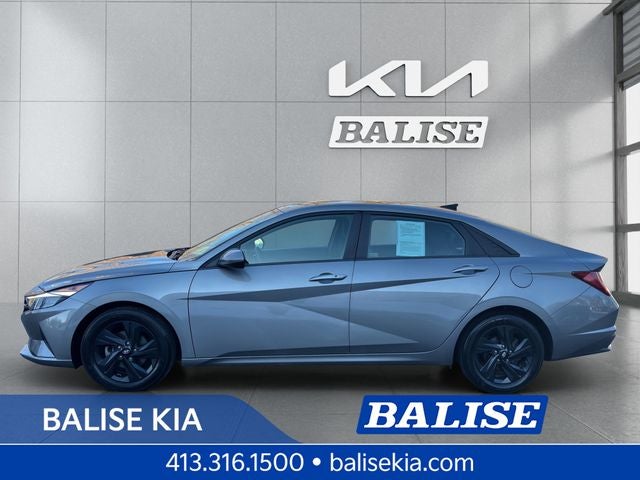 2022 Hyundai Elantra Hybrid Blue