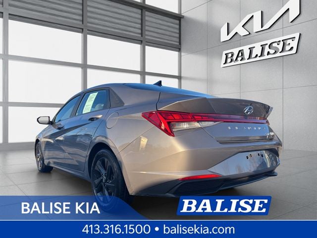 2022 Hyundai Elantra Hybrid Blue