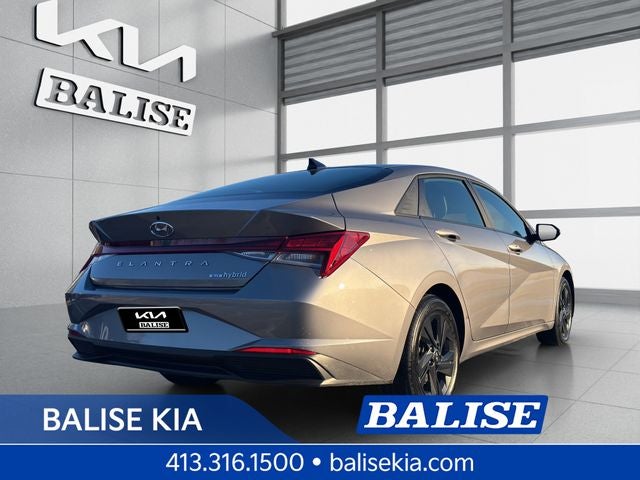 2022 Hyundai Elantra Hybrid Blue