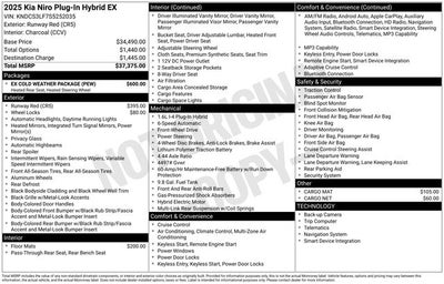 2025 Kia Niro Plug-In Hybrid EX