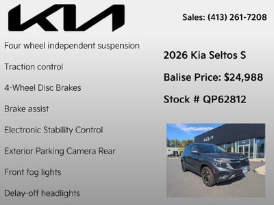 2026 Kia Seltos S