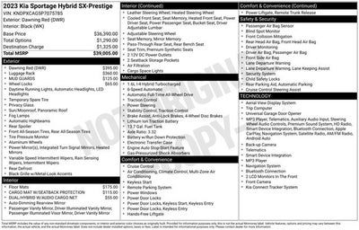 2023 Kia Sportage Hybrid SX-Prestige