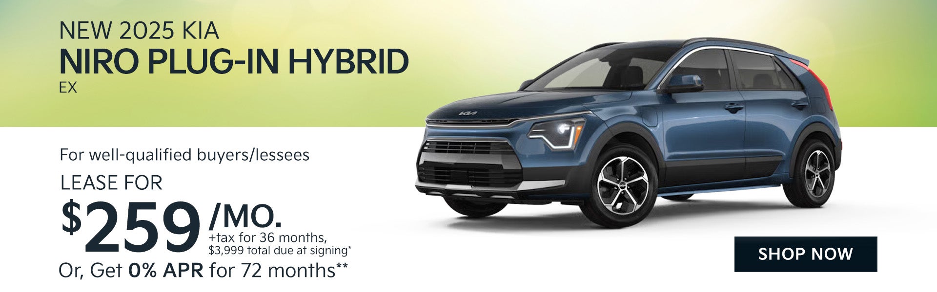 New 2025 Kia Niro Plug-in Hybrid EX