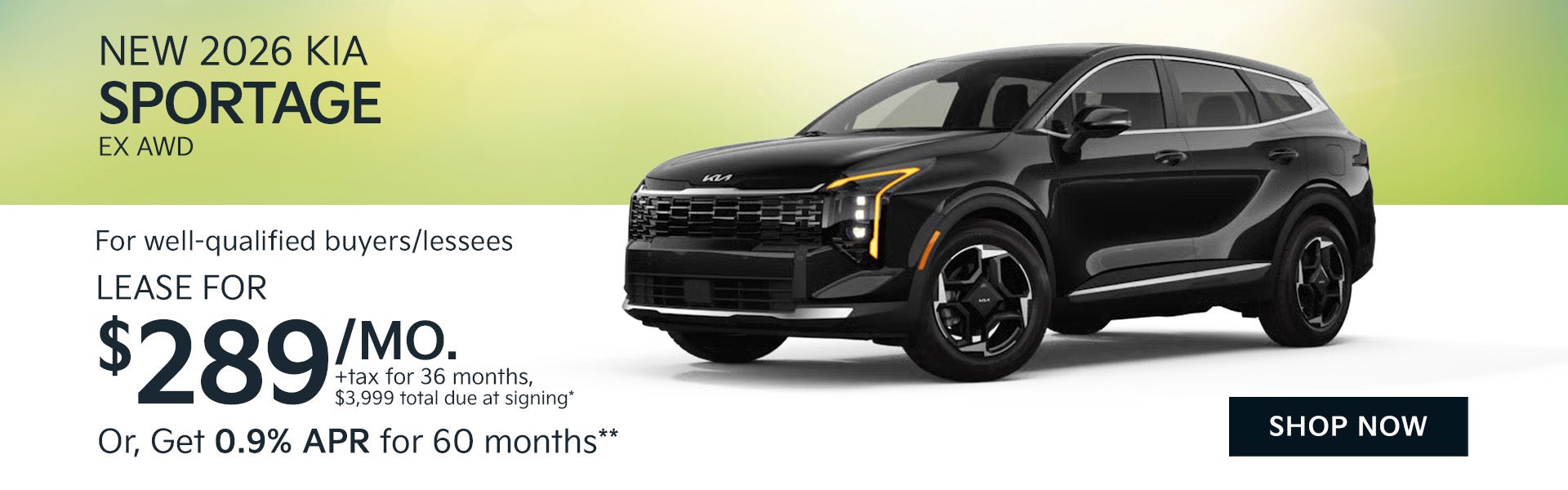 New 2026 Kia Sportage EX AWD