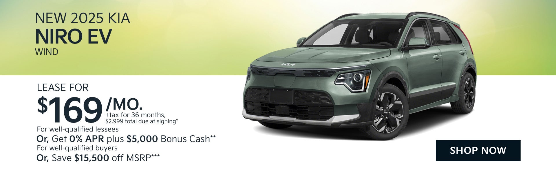 New 2025 Kia Niro EV Wind