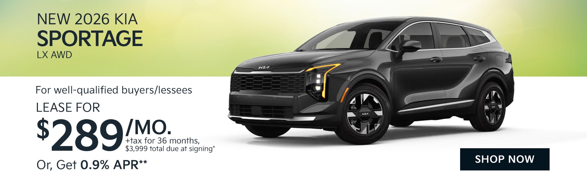 New 2026 Kia Sportage LX AWD