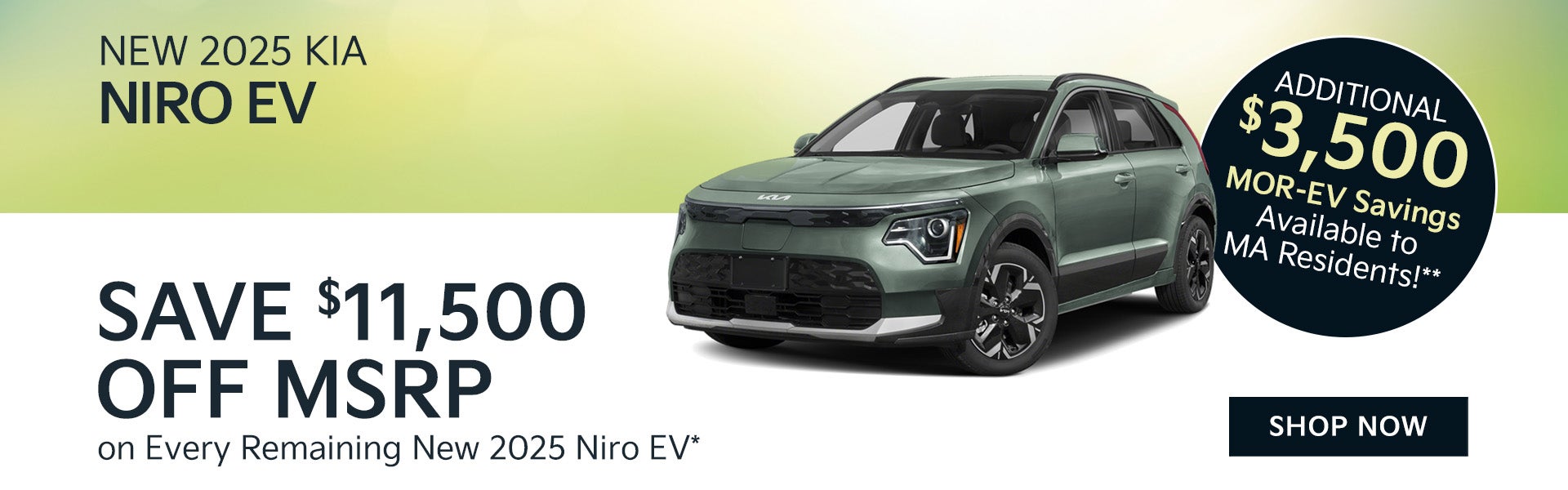 New 2025 Kia Niro EV