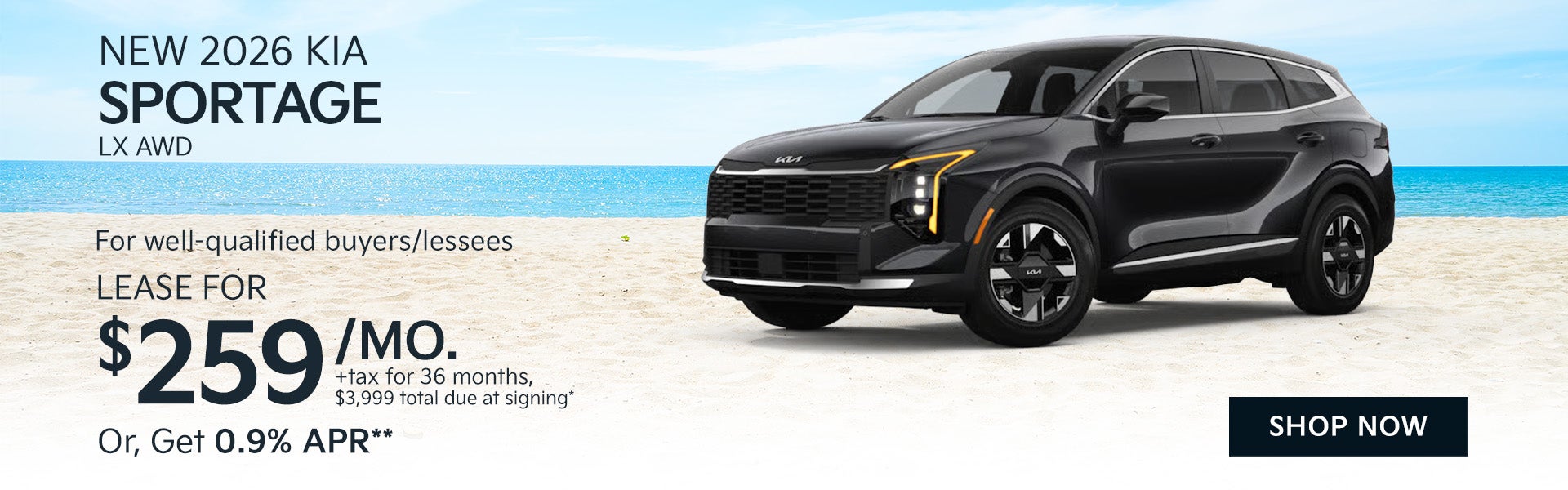 New 2026 Kia Sportage LX AWD