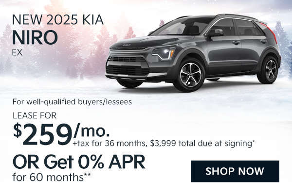New 2025 Kia Niro EX