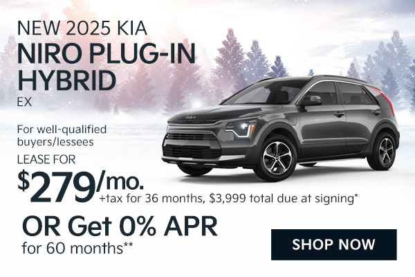 New 2025 Kia Niro Plug-in Hybrid EX