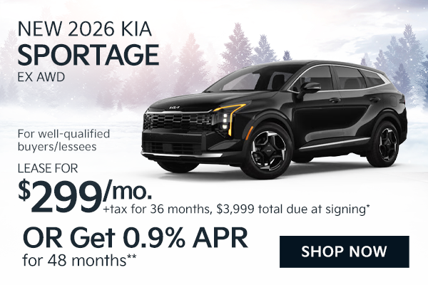 New 2026 Kia Sportage EX AWD