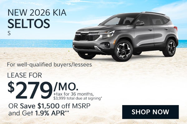 New 2026 Kia Seltos S